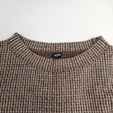 45R/45rpm ジャージフラノのパフスリーブTシャツ 定価31900円 ブラウス シャツ ブラウン レディース フォーティーファイブアールピーエム【中古】5-1205T∞