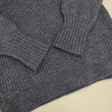 45R/45rpm 908ガンジーセーター 定価53900円 ウール ニット ネイビー レディース フォーティーファイブアールピーエム【中古】5-1205T∞