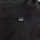 45R/45rpm AGFフェルトTURTLENECK タートルネックニット 定価24200円 セーター ニット ネイビー レディース フォーティーファイブアールピーエム【中古】5-1208T∞