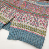 45R/45rpm ノアランドジャガードカウチンコート 定価70400円 コート マルチカラー レディース フォーティーファイブアールピーエム【中古】5-1206T♪