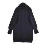 45R/45rpm シルクウールロービングタムカウチンコート ニット 定価91300円 サイズ1 コート ネイビー レディース フォーティーファイブアールピーエム【中古】5-1222T◎