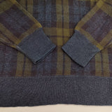 45R/45rpm ブラックウォッチジャカードの908フーディ（インディゴ） 定価41800円 パーカー カーキ レディース フォーティーファイブアールピーエム【中古】5-1205M∞