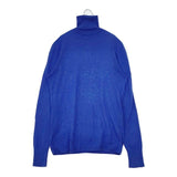 45R/45rpm スーピマオーガニック超ガーゼTURTLENECK タートルネックニット 定価16500円 セーター ニット ブルー レディース フォーティーファイブアールピーエム【中古】5-1208M∞