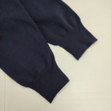 45R/45rpm カメリヤ総針のスウェットパンツ 定価40700円 ウールニット パンツ ネイビー レディース フォーティーファイブアールピーエム【中古】5-1208T∞