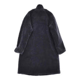 45R/45rpm シェットランドニットとボアのコート リバーシブル 定価159500円 グレー ネイビー レディース フォーティーファイブアールピーエム【中古】5-1123A♪