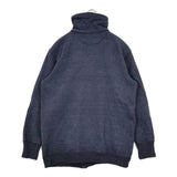 45R/45rpm ハイネック コットン ジャケット ブルゾン ネイビー レディース フォーティーファイブアールピーエム【中古】5-1205M∞