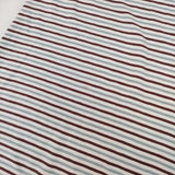 45R/45rpm ボーダーチュニック YUKI COTTON チュニック ホワイト ブラウン ブルー レディース フォーティーファイブアールピーエム【中古】6-0322M∞
