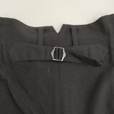 Y's 裾リブパンツ YO-P01-201 サイズ1 タック パンツ 24AW ブラック レディース ワイズ/Yohji【中古】5-1026G♪