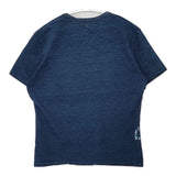 45R/45rpm Rロゴ インディゴ 半袖Ｔシャツ カットソー ネイビー レディース フォーティーファイブアールピーエム【中古】6-0605S∞