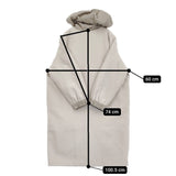 evam eva ウールパディングロングコート サイズ1 定価70400円 E223T180 コート ライトグレー レディース エヴァムエヴァ【中古】5-1123T♪