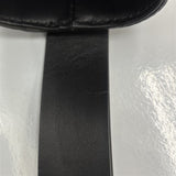 MAISON CANAU SMOOTH HOBO（L） 2WAYバッグ 定価90200円 レザー トート ショルダーバッグ ブラック レディース メゾンカナウ【中古】5-1108G♪