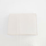 MOLINI ゴートレザー コンパクトウォレット Bifold Compact Wallet - Off white 定価38500円 二つ折り財布 ホワイト レディース モリニ【中古】5-1120G◎