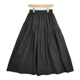 RILATO リラート ラディアンススカート 定価15840円 TW25301 サイズ38 ギャザー ロングスカート 2025 ブラック レディース【中古】5-1026G♪