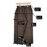 JURGEN LEHL J0151FP201 リネン テーパードパンツ 日本製 M 定価39600円 イージー パンツ ブラウン レディース ヨーガンレール【中古】6-0407M♪