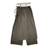 HOUSE OF LOTUS ウール混 レーヨン トロストレッチパンツ M 1014104505 パンツ カーキ レディース ハウスオブロータス【中古】5-1207M∞