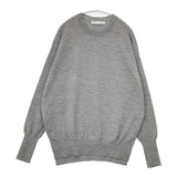 L'Appartement/Deuxieme Classe Hello,Bonjour! side slit knit サイド スリット セーター ニット 20AW グレー レディース アパルトモン/ドゥーズィエムクラス【中古】5-1207T∞