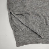 L'Appartement/Deuxieme Classe Hello,Bonjour! side slit knit サイド スリット セーター ニット 20AW グレー レディース アパルトモン/ドゥーズィエムクラス【中古】5-1207T∞