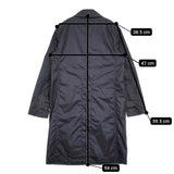 MOJITO/weeksdays 別注 AL’S COAT ほぼ日 伊藤まさこ 定価64900円 ステンカラーコート ネイビー レディース モヒート/ウィークスデイズ【中古】5-1108M♪