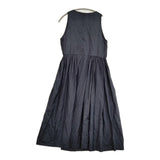 dosa rajasthani dress midnight サイズ1 ラジャスタンドレス シルク 定価71500円 ノースリーブ ワンピース ネイビー レディース ドーサ【中古】5-1115S♪