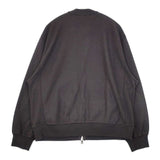 blurhms Light Sweat Crew-Zipスウェットブルゾン BHS22S026 コットンジャケット ブルゾン チャコールグレー レディース ブラームス【中古】6-0404M∞