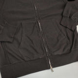 blurhms Light Sweat Crew-Zipスウェットブルゾン BHS22S026 コットンジャケット ブルゾン チャコールグレー レディース ブラームス【中古】6-0404M∞