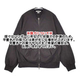 blurhms Light Sweat Crew-Zipスウェットブルゾン BHS22S026 コットンジャケット ブルゾン チャコールグレー レディース ブラームス【中古】6-0404M∞
