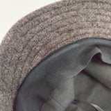 Y's 縮絨 キャップ YE-H02-994 帽子 キャップ ブラウン レディース ワイズ/Yohji【中古】5-1120T◎