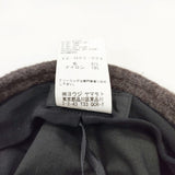 Y's 縮絨 キャップ YE-H02-994 帽子 キャップ ブラウン レディース ワイズ/Yohji【中古】5-1120T◎