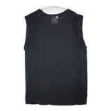 ATON 6766652 FRESCA TANK TOP タンクトップ キャミソール ノースリーブ Ｔシャツ カットソー ブラック レディース エイトン【中古】6-0605S∞