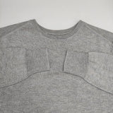 ARROW57. カシミヤ シルク sc.p-j-t サイズXS セーター ニット グレー レディース アロー57【中古】5-1207T∞