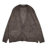 POSTELEGANT 未使用品 Baby Llama Hemp Knit Cardigan サイズS 定価52800円 カーディガン 24AW ブラウン レディース ポステレガント【中古】5-1108T♪