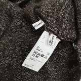 POSTELEGANT 未使用品 Baby Llama Hemp Knit Cardigan サイズS 定価52800円 カーディガン 24AW ブラウン レディース ポステレガント【中古】5-1108T♪
