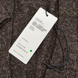 POSTELEGANT 未使用品 Baby Llama Hemp Knit Cardigan サイズS 定価52800円 カーディガン 24AW ブラウン レディース ポステレガント【中古】5-1108T♪