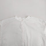 TOMORROWLAND ストレッチブロードピンタックブラウス サイズ36 定価23100円 シャツ 24SS ホワイト レディース トゥモローランド【中古】5-1108M♪