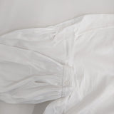 TOMORROWLAND ストレッチブロードピンタックブラウス サイズ36 定価23100円 シャツ 24SS ホワイト レディース トゥモローランド【中古】5-1108M♪