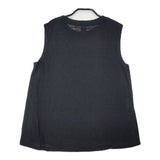 BATONER A-LINE BOAT NECK SLEEVELESS 定価7700円 BN-21SL-048 リネン ノースリーブ Ｔシャツ カットソー ブラック レディース バトナー【中古】6-0605S∞
