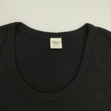Ron Herman ワッフル キャミソール コットン タンクトップ XS ノースリーブ Ｔシャツ カットソー ブラック レディース ロンハーマン【中古】6-0605S∞