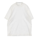 YLEVE Y ワイ ORGANIC COTTON JERSEY モック ネック サイズ1 170-3266310 半袖Ｔシャツ カットソー 23AW ホワイト ユニセックス イレーヴ【中古】6-0605S∞