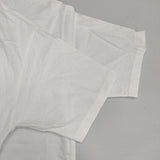 YLEVE Y ワイ ORGANIC COTTON JERSEY モック ネック サイズ1 170-3266310 半袖Ｔシャツ カットソー 23AW ホワイト ユニセックス イレーヴ【中古】6-0605S∞