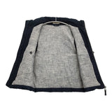 45R/45rpm インディゴオックスフォードダウンベスト サイズ2 定価41800円 ネイビー レディース フォーティーファイブアールピーエム【中古】5-1213T♪