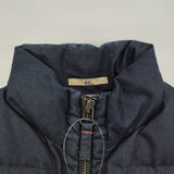 45R/45rpm インディゴオックスフォードダウンベスト サイズ2 定価41800円 ネイビー レディース フォーティーファイブアールピーエム【中古】5-1213T♪