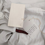 DANIELA GREGIS コットンシャツワンピース シャツドレス ベルト付き ワンピース ライトグレー レディース ダニエラグレジス【中古】5-1108M♪