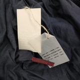 DANIELA GREGIS ドーバー購入 コットン ギャザー ロングスカート ネイビー レディース ダニエラグレジス【中古】5-1108M♪