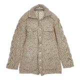 Plantation アルパカウール ニットジャケット PL43KO075 ジャケット ベージュ レディース プランテーション【中古】5-1207T∞