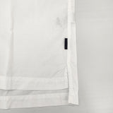 Plantation バンドカラー ポケットシャツ ブラウス コットン 日本製 サイズM 半袖シャツ ホワイト レディース プランテーション【中古】6-0501S△