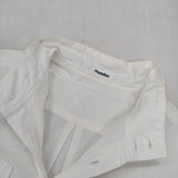 Plantation PL03FJ622 コットン スタンドカラー 日本製 製品洗い ブラウス シャツ ホワイト レディース プランテーション【中古】6-0322M∞