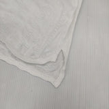 homspun 072-6673 コットン 長袖Ｔシャツ カットソー ロンＴ ホワイト レディース ホームスパン【中古】6-0228M∞