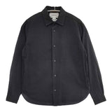 YAECA Comfort Shirt SNAP SHT コンフォートシャツ スナップボタン サイズS 161205 長袖シャツ ブラック レディース ヤエカ【中古】6-0322M∞