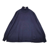 KURASHI&Trips 首もとスッキリのハイネックニット セーター ニット ネイビー レディース クラシアンドトリップス/北欧、暮らしの道具店【中古】5-1205T∞