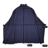 KURASHI&Trips 首もとスッキリのハイネックニット セーター ニット ネイビー レディース クラシアンドトリップス/北欧、暮らしの道具店【中古】5-1205T∞